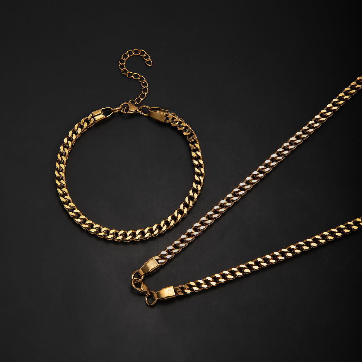 Chunky Link Chain Set Acalora