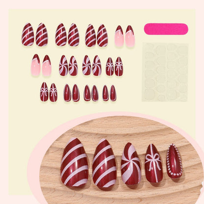 Gradient Style Press-On Nails with Closure Kit Acalora