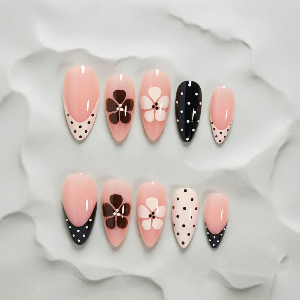 Artistic Press-On Nail Tips Acalora