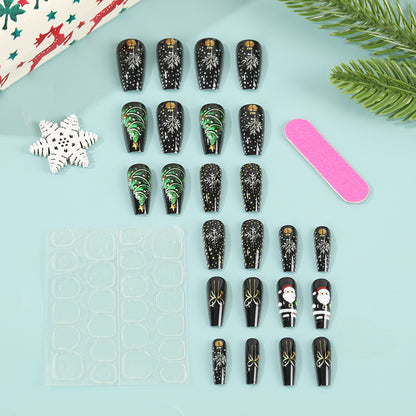 Christmas Art Nails Acalora