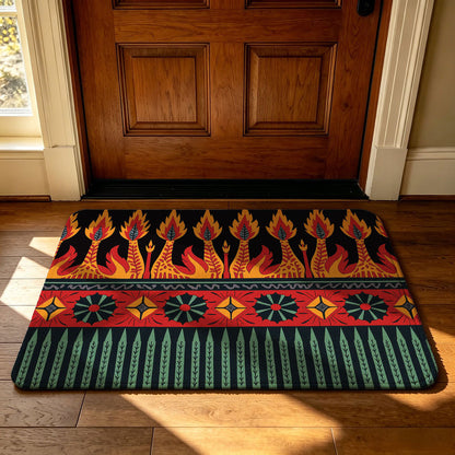 Unisex Artistic Geometric Welcome Mat