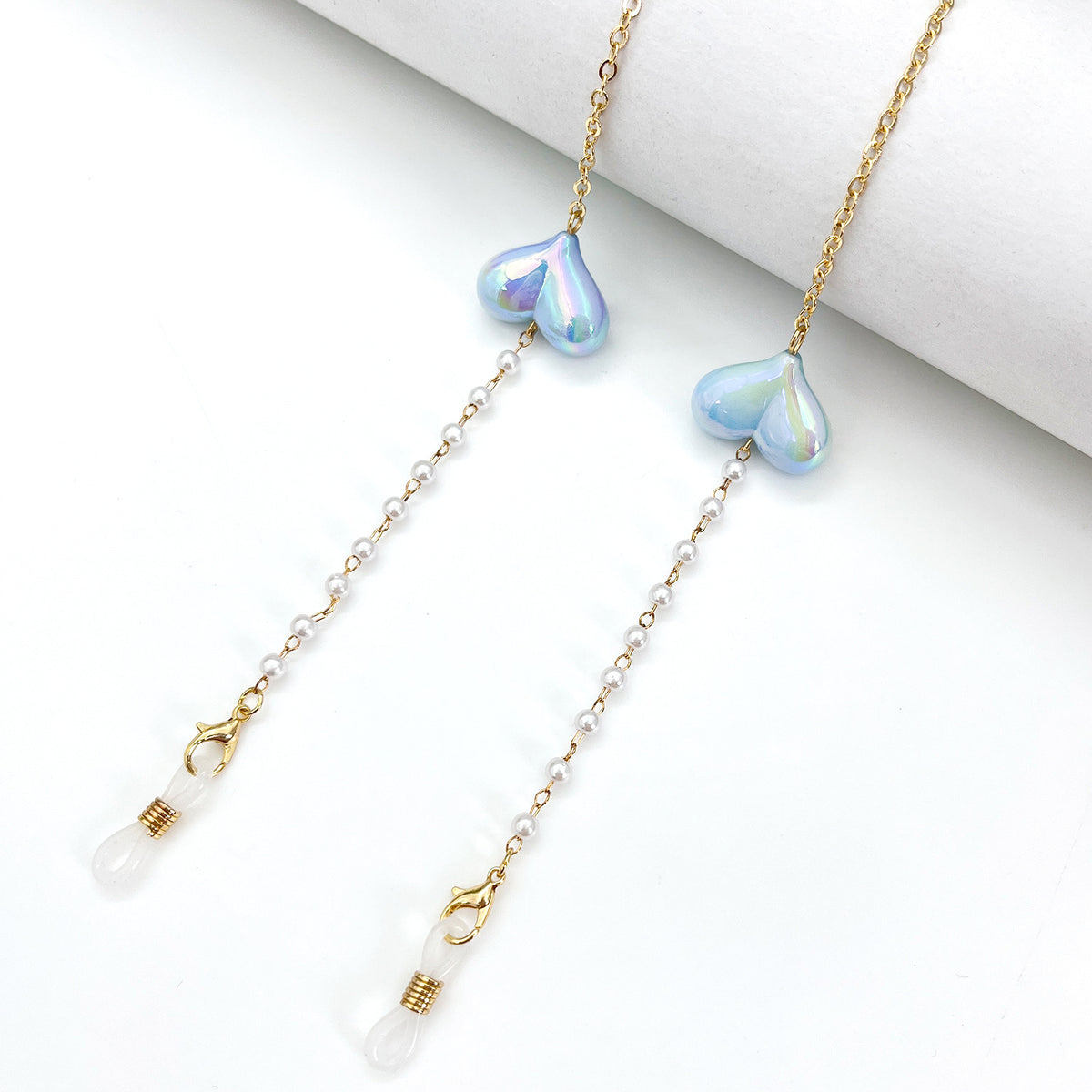 Heart-Detail Eyewear Chain Acalora