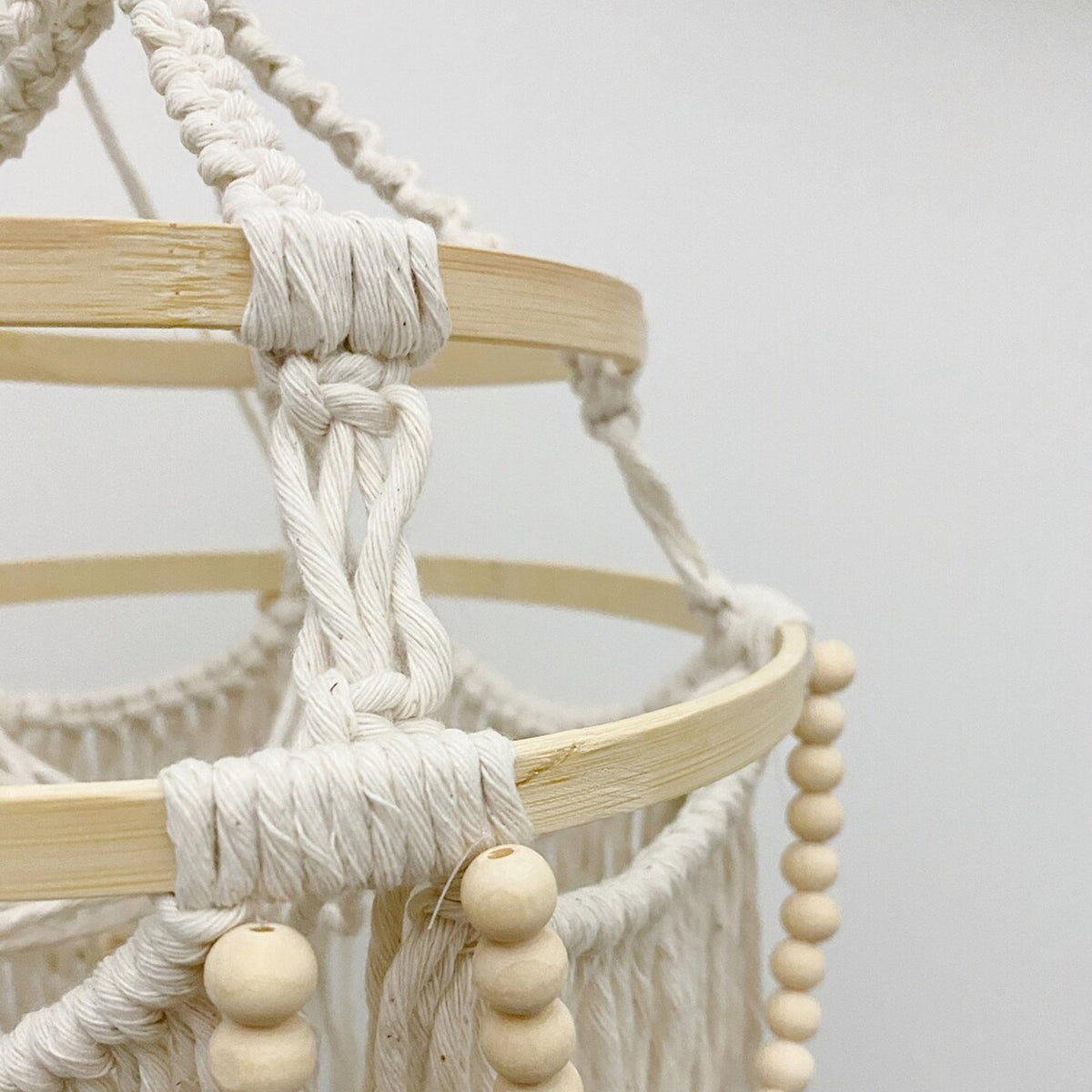 Bohemian Macrame Hanging Light Acalora