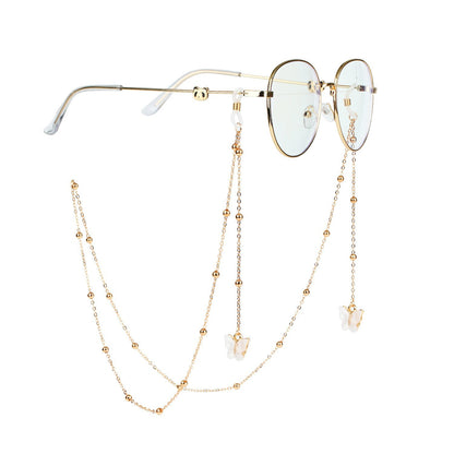 Decorative Butterfly Eyewear Chain Acalora