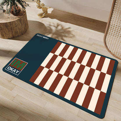 Cheerful Decorative Entrance Mat Acalora