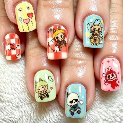 Artificial Nail Design Set Acalora