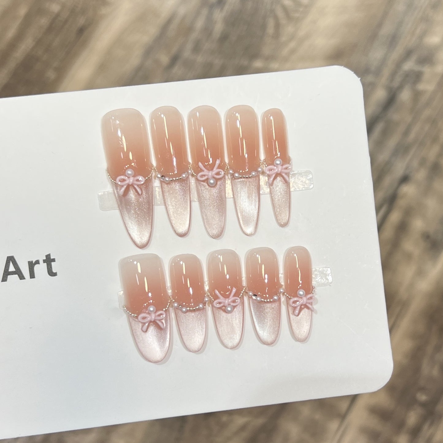 Elegant Decorative Stiletto Press-On Nails Acalora