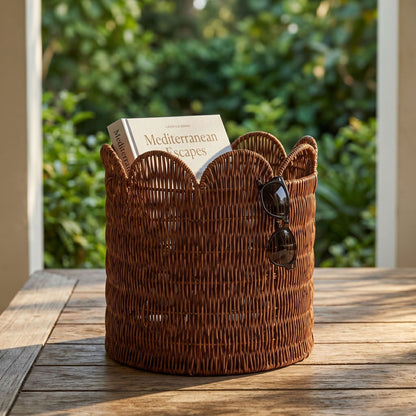 Straw basket Acalora