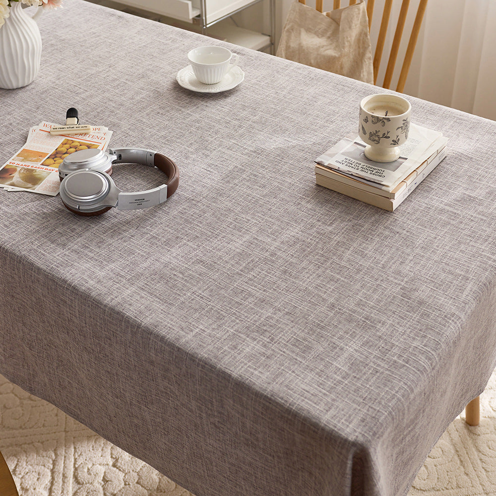 Elegant Textured Tablecloth