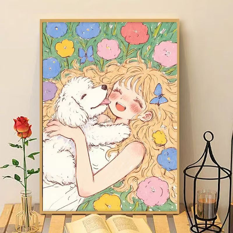 Whimsical Anime Art Print