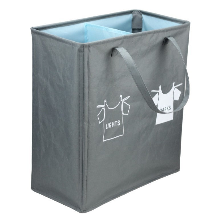 Laundry separator basket with handles and compartments Acalora