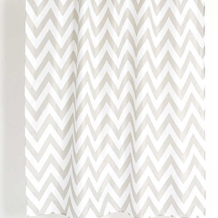 Chevron Pattern Shower Curtain