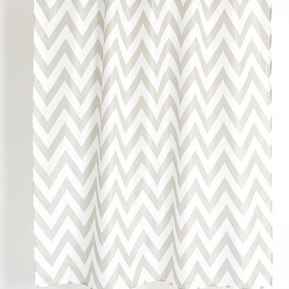 Chevron Pattern Shower Curtain