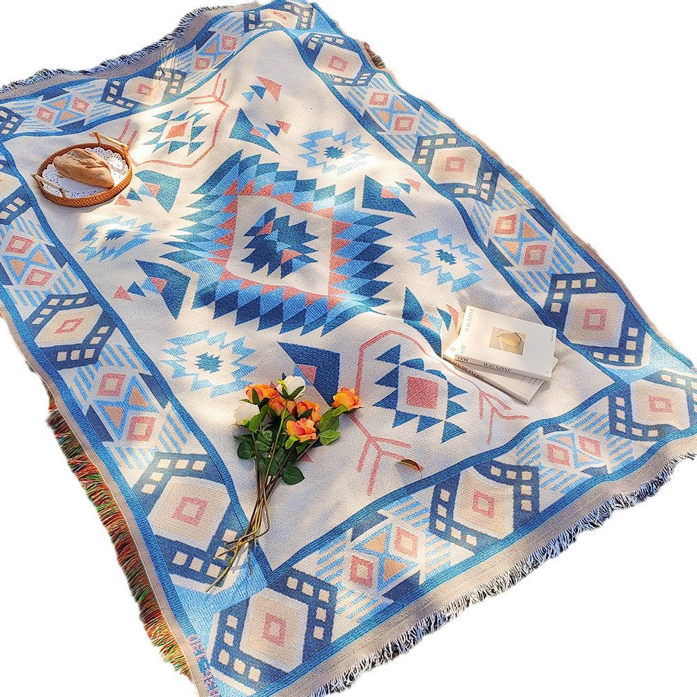 Artistic Geometric Picnic Blanket