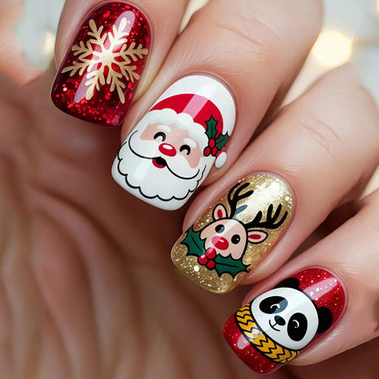 Creative Holiday-Themed Nail Art Acalora