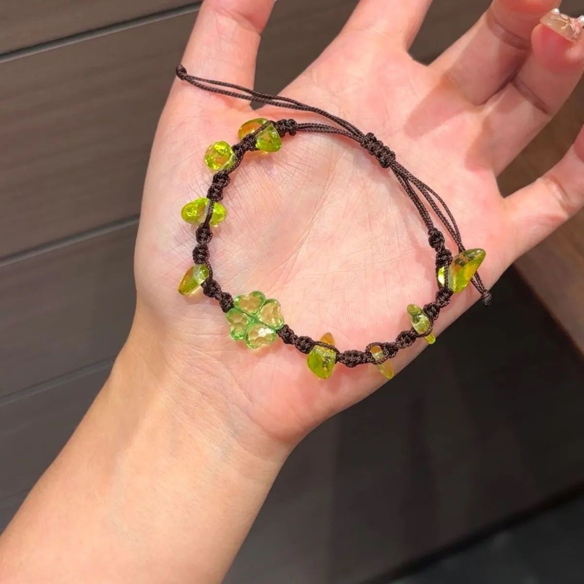 Handmade Floral Charm Bracelet Acalora