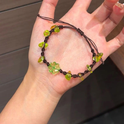 Adjustable Crystal Charm Bracelet Acalora
