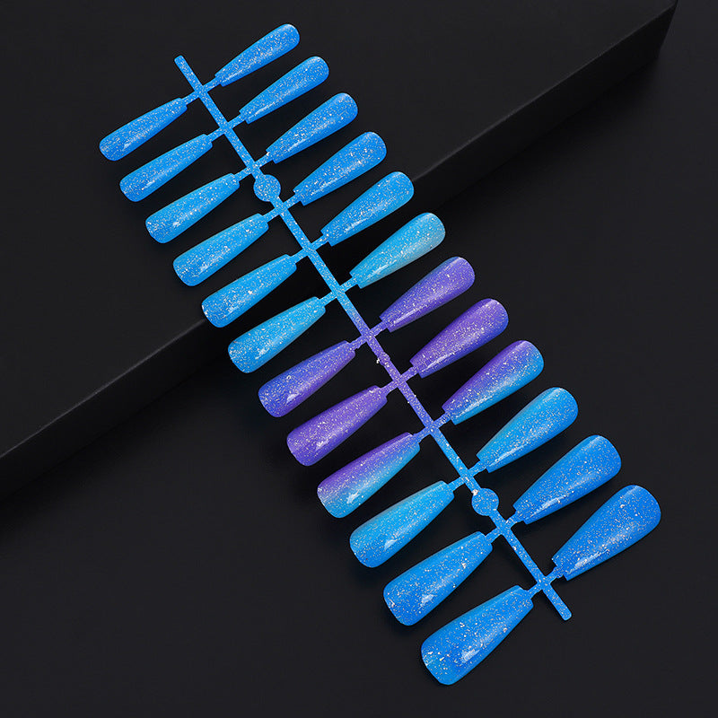 Artificial nails in creative drop design Acalora