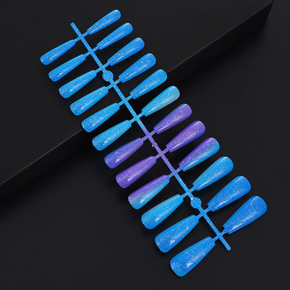 Artificial nails in creative drop design Acalora