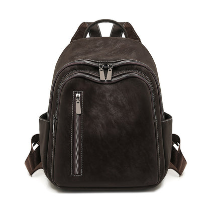 Stylish Leather Backpack Acalora