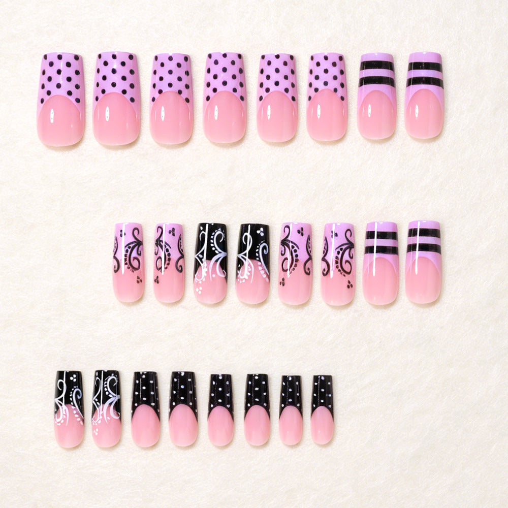 Artistic Square Nail Design Set Acalora