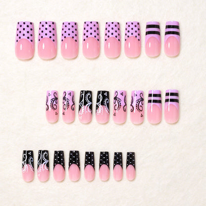 Artistic Square Nail Design Set Acalora
