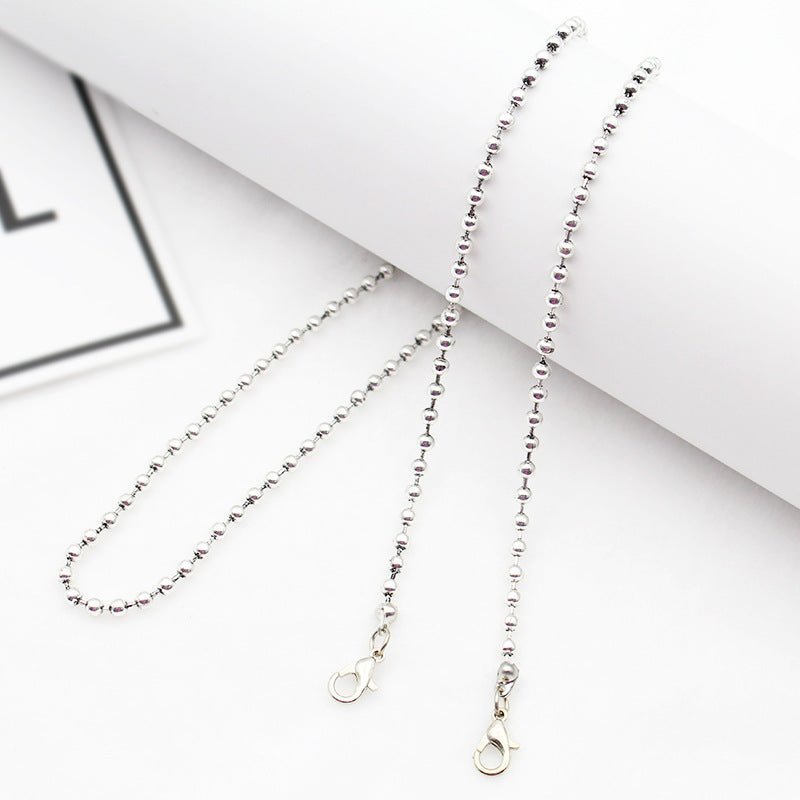 Elegant Pearl-Linked Eyewear Chain Acalora