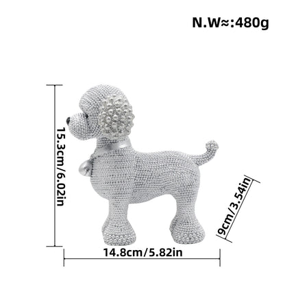 Decorative dog figure in modern design Acalora