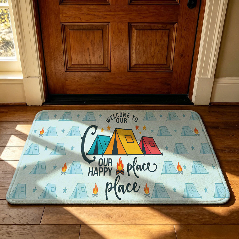 Unisex Artistic Outdoor-Themed Welcome Mat