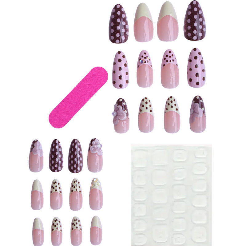 Decorative Press-On Nail Art Set Acalora