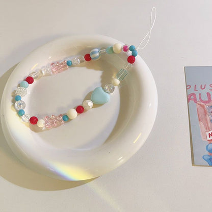 Colorful Beaded Charm Bracelet Acalora