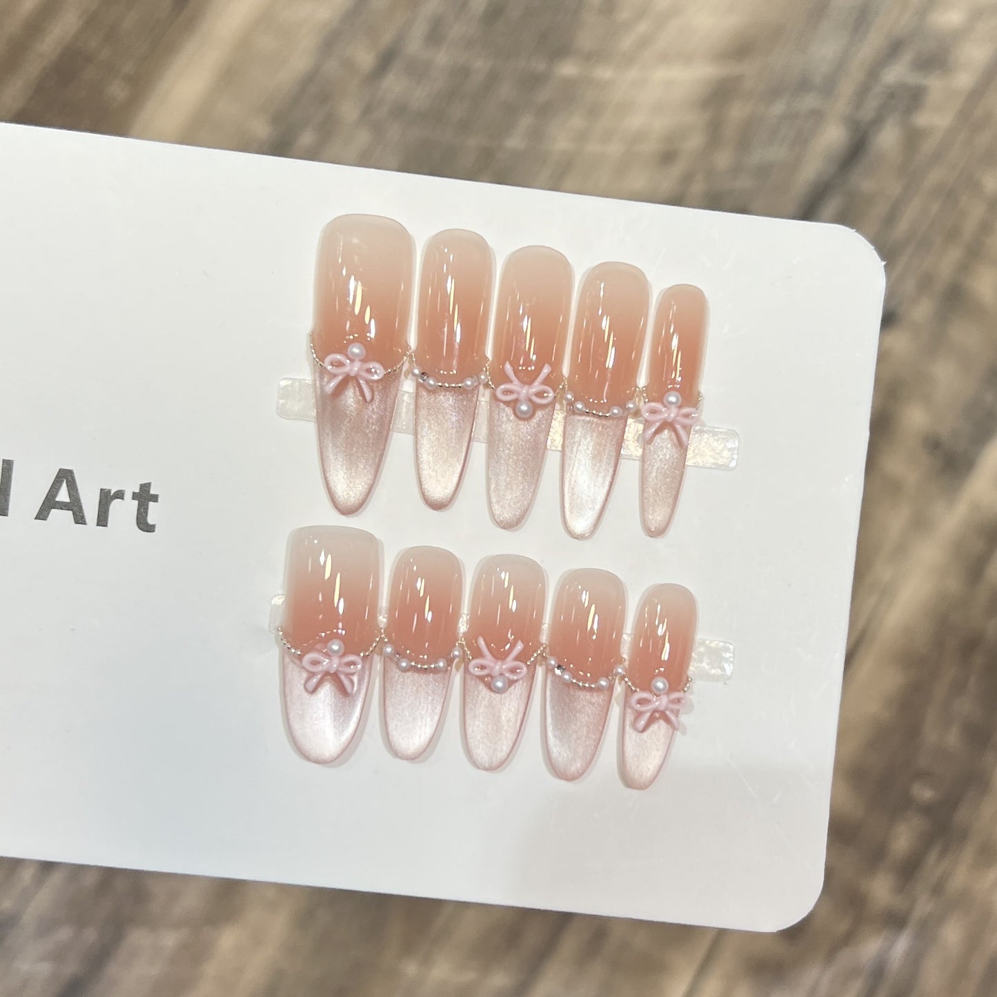 Elegant Decorative Stiletto Press-On Nails Acalora