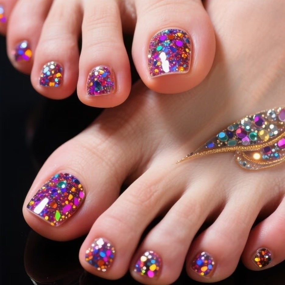Artificial nails for elegant foot care Acalora