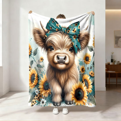 Unisex Monster Truck-Themed Fleece Blanket