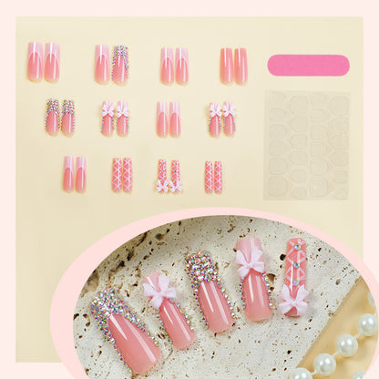 Decorative Press-On Nail Art Set Acalora