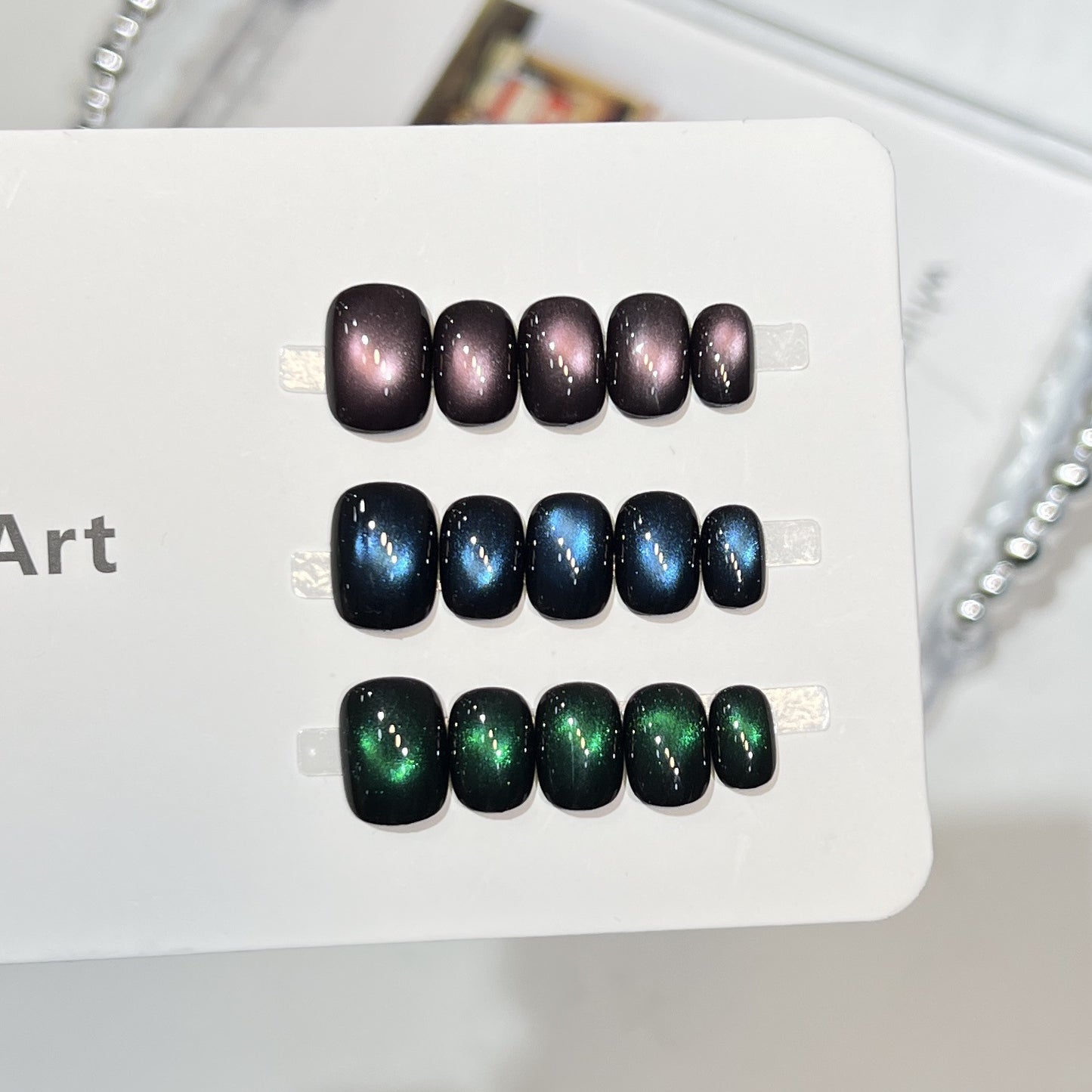 Galaxy Effect Press-On Nail Set Acalora