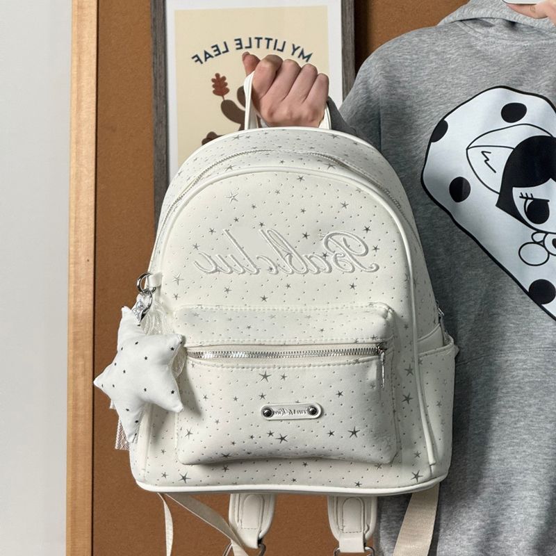 Star-Embellished Mini Backpack Acalora