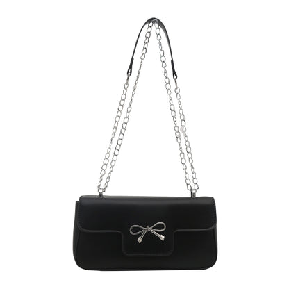 Elegant Bow Accent Crossbody Bag Acalora