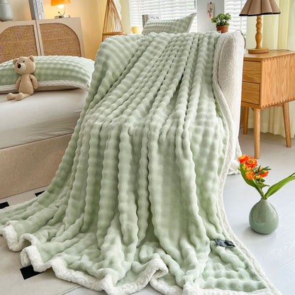 Unisex Plush Throw Blanket