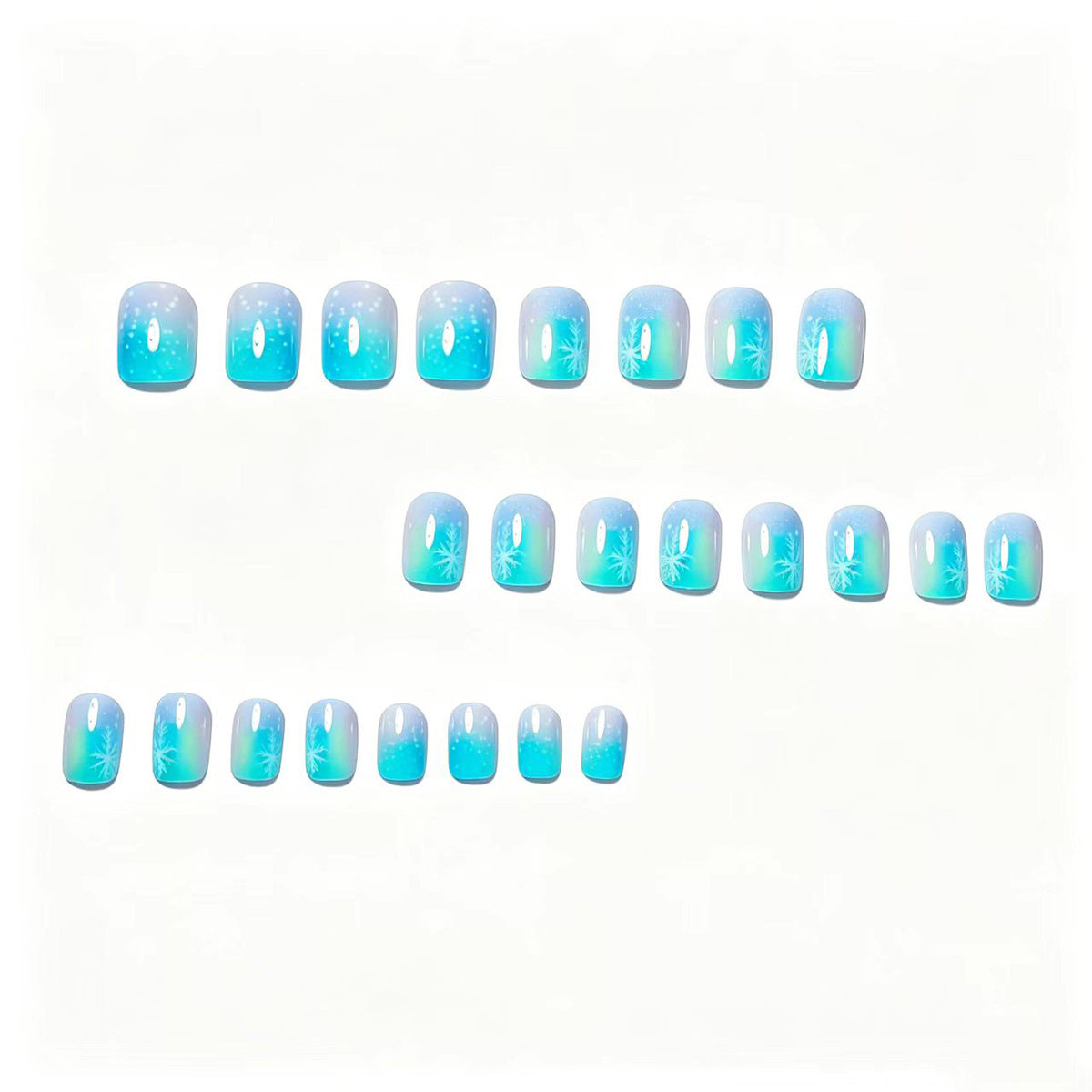 Artistic Winter Wonderland Nail Art Acalora