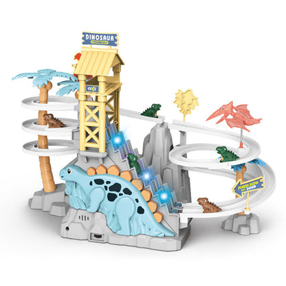 BowLift | Children's trampoline with dinosaur motif and shock-absorbing construction