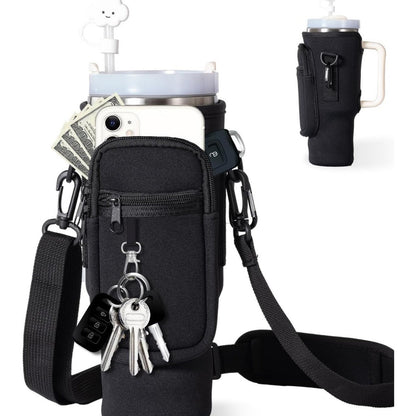 Women Multifunctional Drink Bag with Credit Card Slots Bowlift