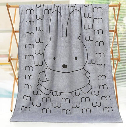 Cartoon-Themed Plush Fleece Blanket