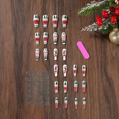 Christmas Art Nail Set Acalora