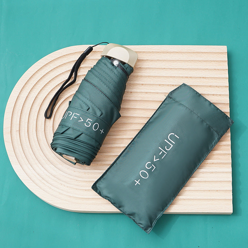 Women's UV protection umbrella with intelligent folding mechanism Brehn