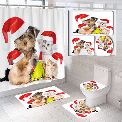 Christmas Themed Bathroom Set