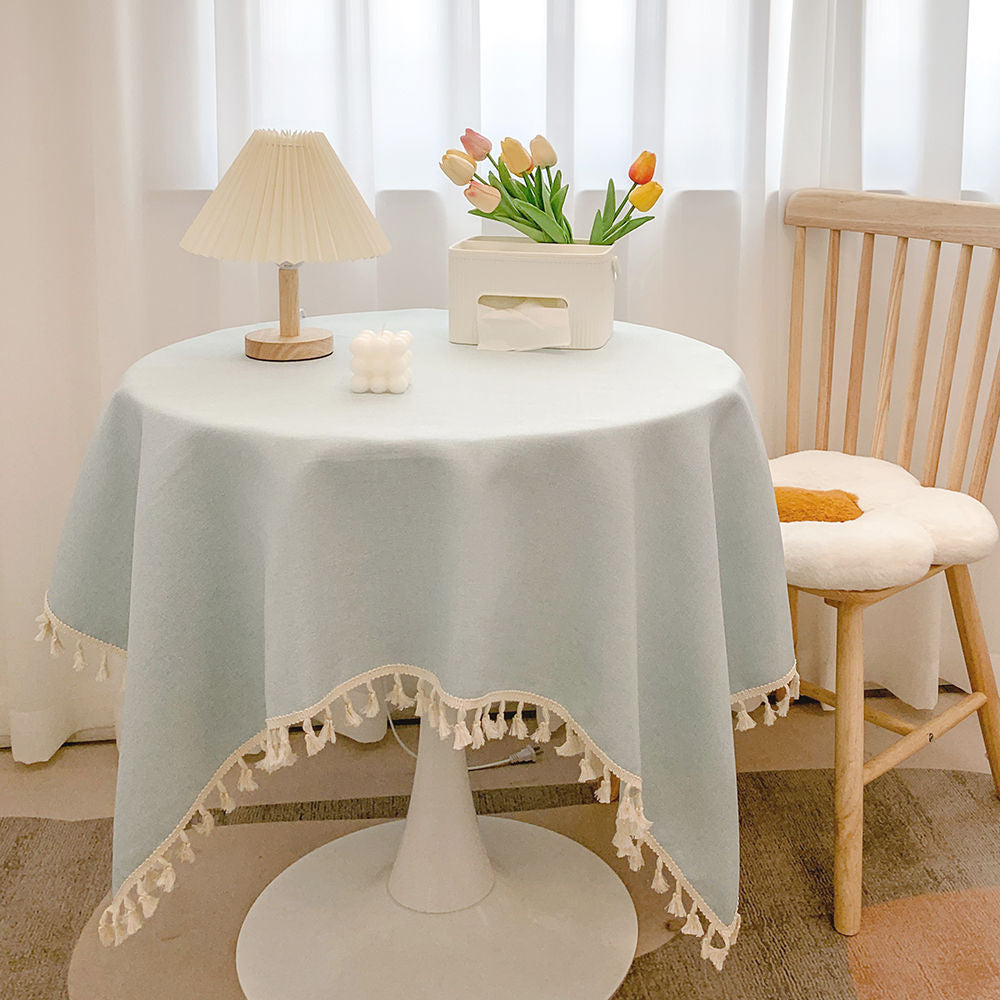 Decorative Tassel Tablecloth