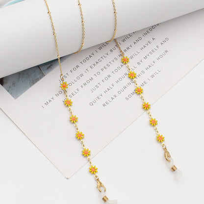 Floral Themed Eyewear Chain Acalora