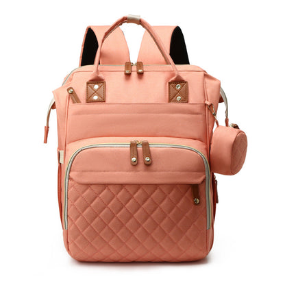 Quilted Multi-Function Daypack Acalora