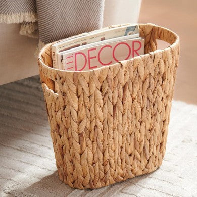 Woven Storage Basket with Handles Acalora